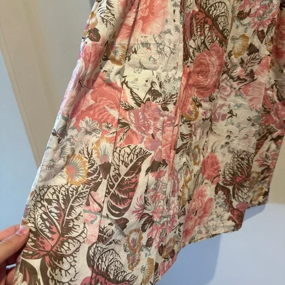 LoveShackFancy Girls Flutter-Sleeve Shift dress size 12 - Picture 2 of 7